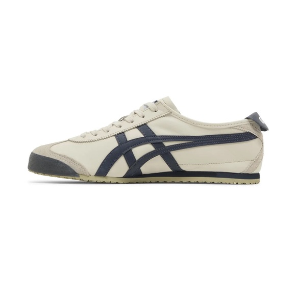 Onitsuka Mexico 66 Birch Peacoat beige navy shoes - Picture 3 of 10